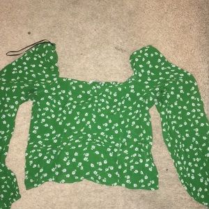 Long sleeve Paisley top